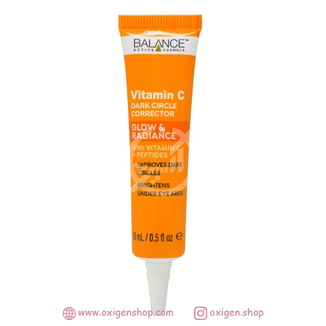 کرم دور چشم روشن کننده بالانس مدل Vitamin c