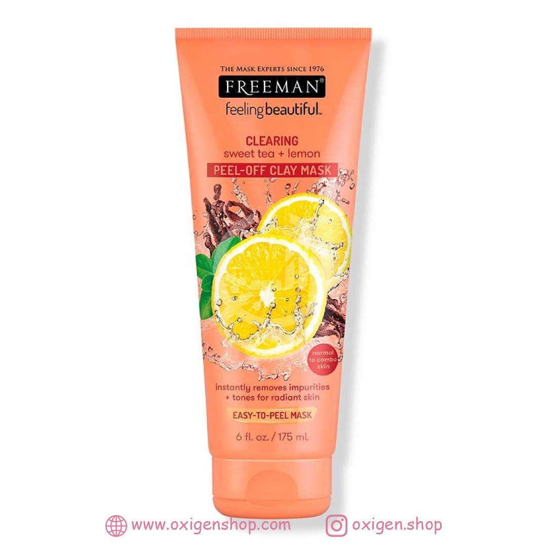 ماسک پیل آف فریمن مدل sweet tea & lemon