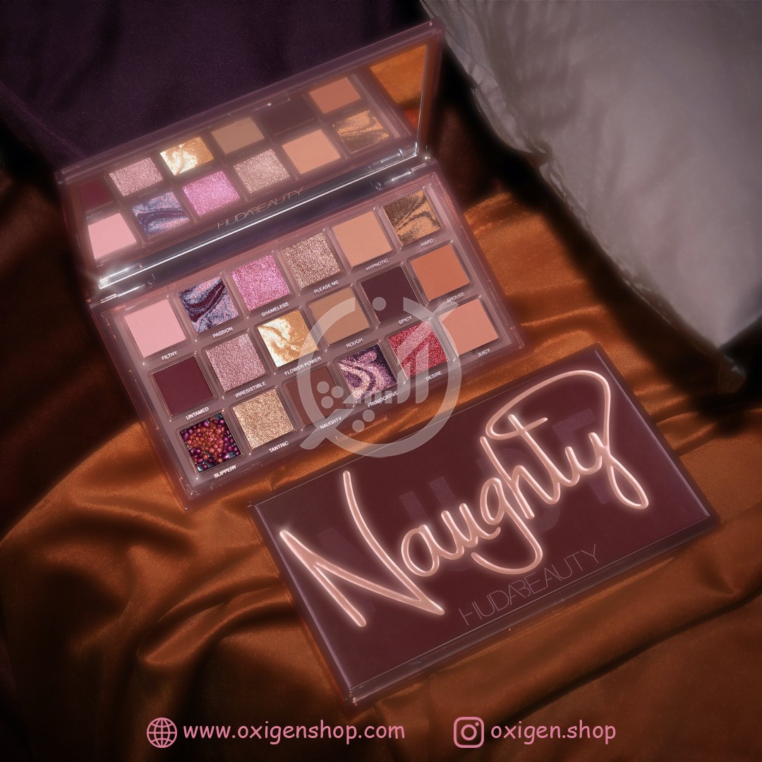 پالت سایه هدی بیوتی مدل naughty nude