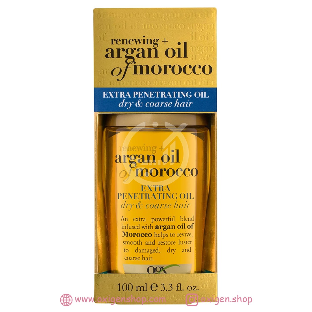 روغن آرگان او جی ایکس مدل dry & course