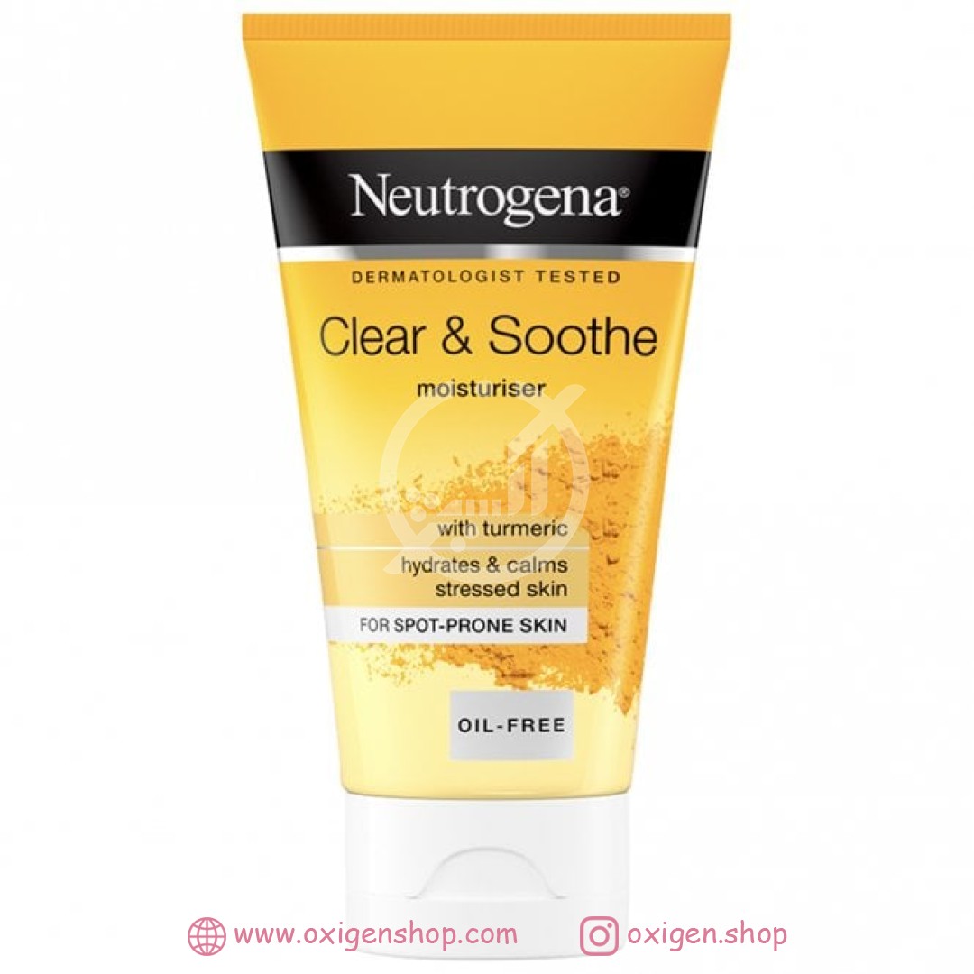 مرطوب کننده نوتروژینا مدل clear & soothe