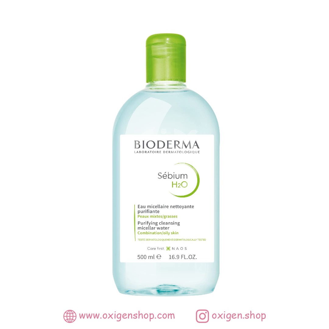 میسلارواتر Sebium H2O بایودرما مدل combination/oily skin