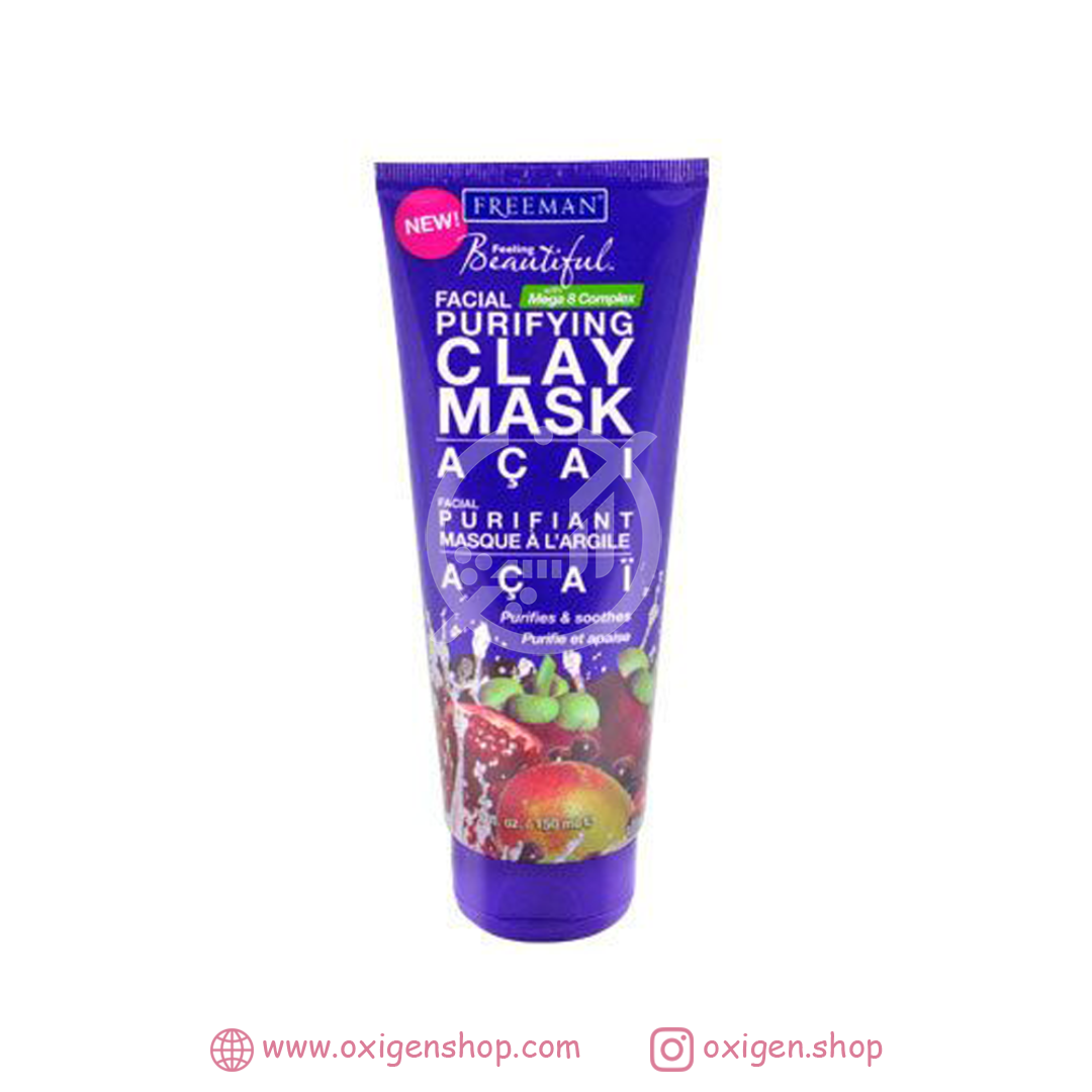 ماسک خاک رس فریمن مدل Acai