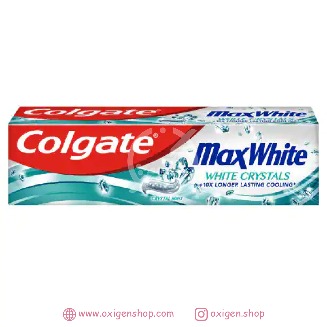 خمیردندان کلگیت مدل Max White Crystals