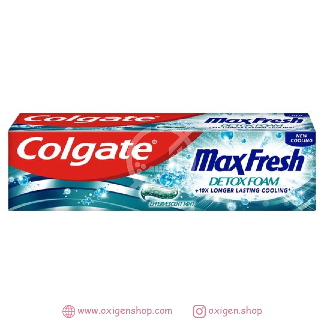 خمیردندان کلگیت مدل Max Detox Foam