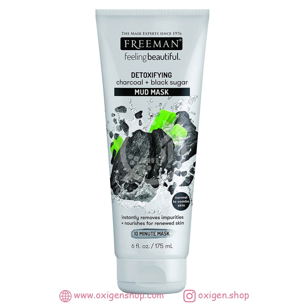 ماسک صورت فریمن مدل Charcoal + Black Sugar