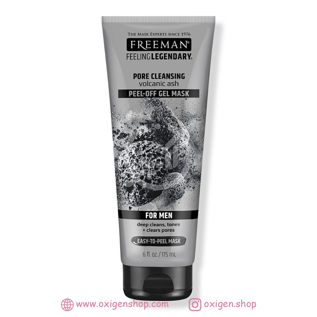 ماسک پیل آف مردانه فریمن مدل Volcanic Ash