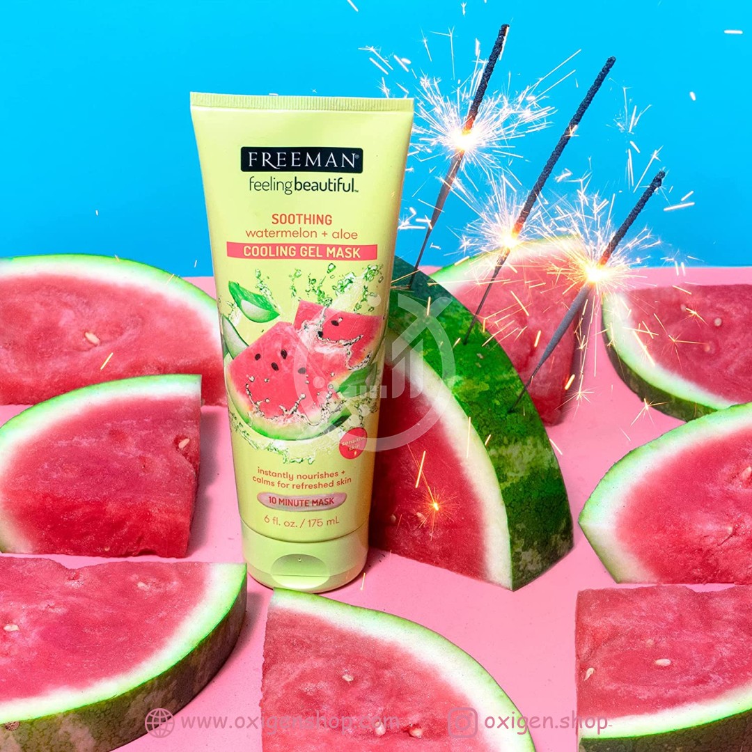 ماسک ژلی خنک کننده فریمن مدل Watermelon & Aloe