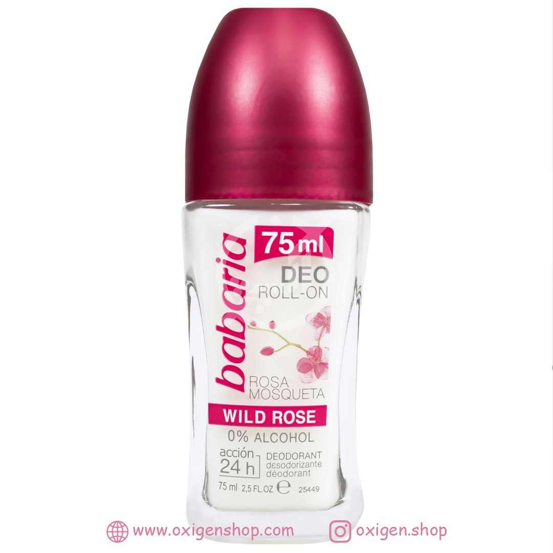 دئودورانت باباریا مدل wild rosa mosqueta
