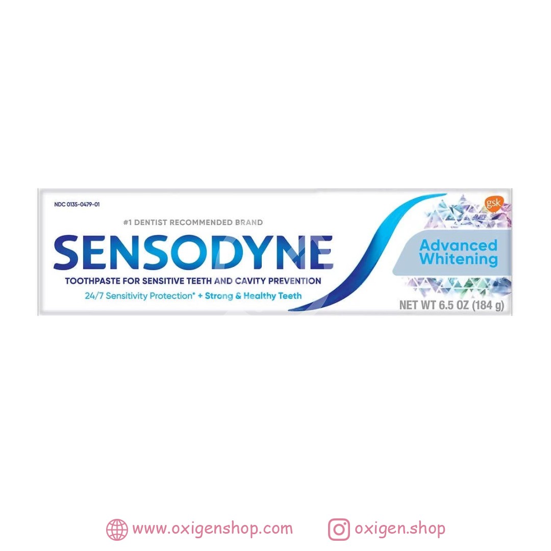 خمیردندان سنسوداین مدل Advanced Whitening