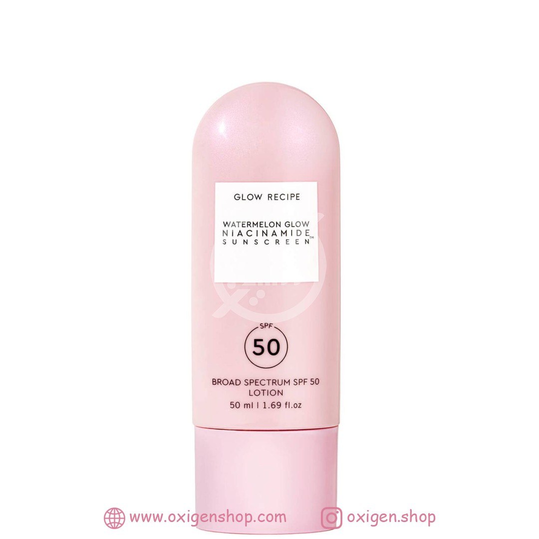 لوسیون ضدآفتاب هندوانه گلورسپی مدل Niacinamide spf 50