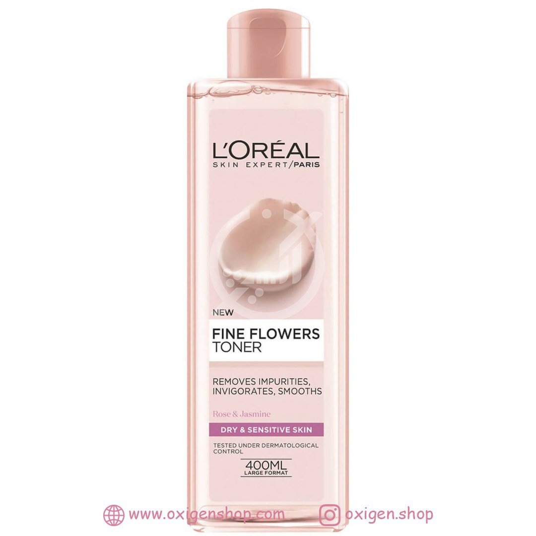 تونر لورال مدل FINE FLOWERS تونر لورال مدل FINE FLOWERS