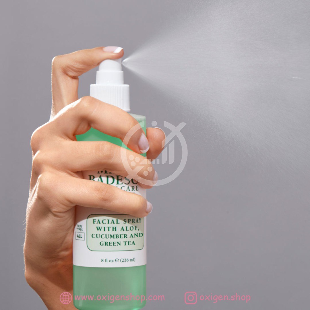 اسپری آبرسان ماریو بادسکو مدل aloe cucumber and green tea اسپری آبرسان ماریو بادسکو مدل aloe cucumber and green tea