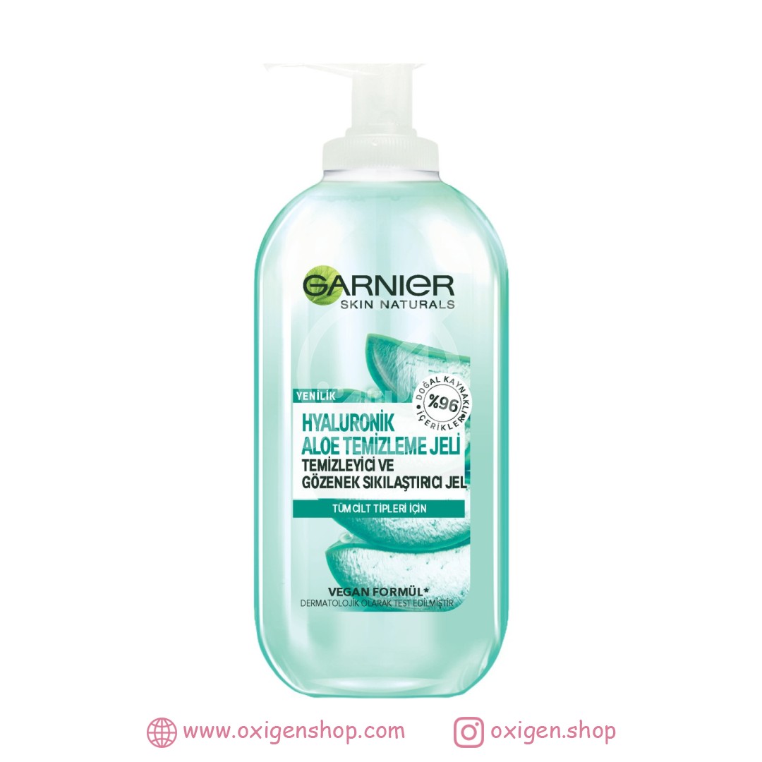 ژل شستشو گارنیر مدل Hyaluronik Aloe