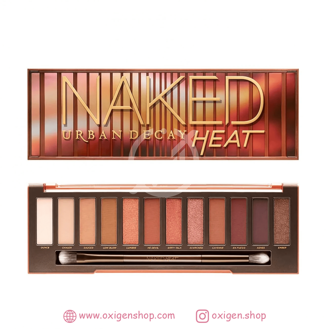 پالت سایه اربن دیکی مدل naked heat