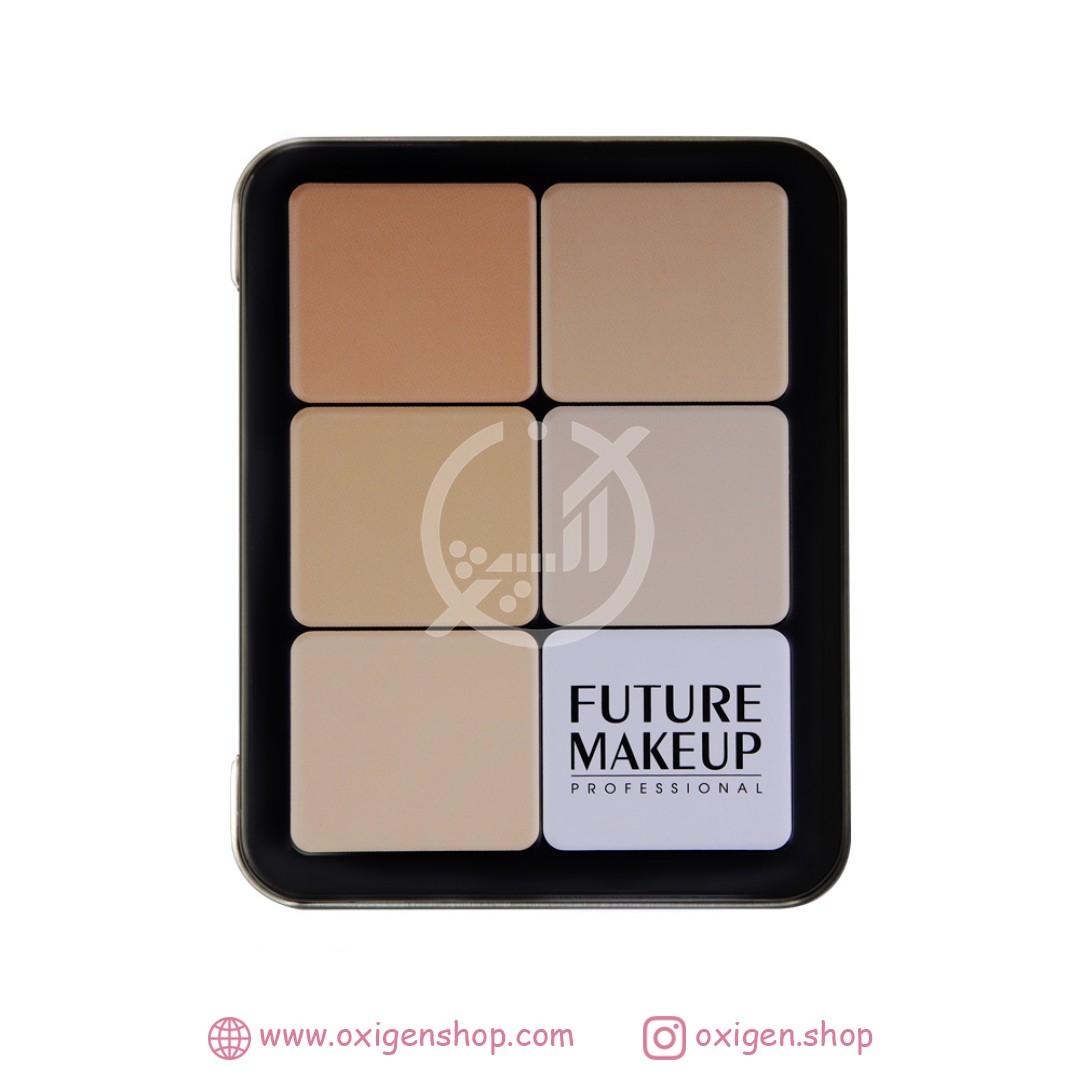 پالت کانتور خشک فیوچر میکاپ رنگ FU105 پالت کانتور خشک فیوچر میکاپ رنگ FU105