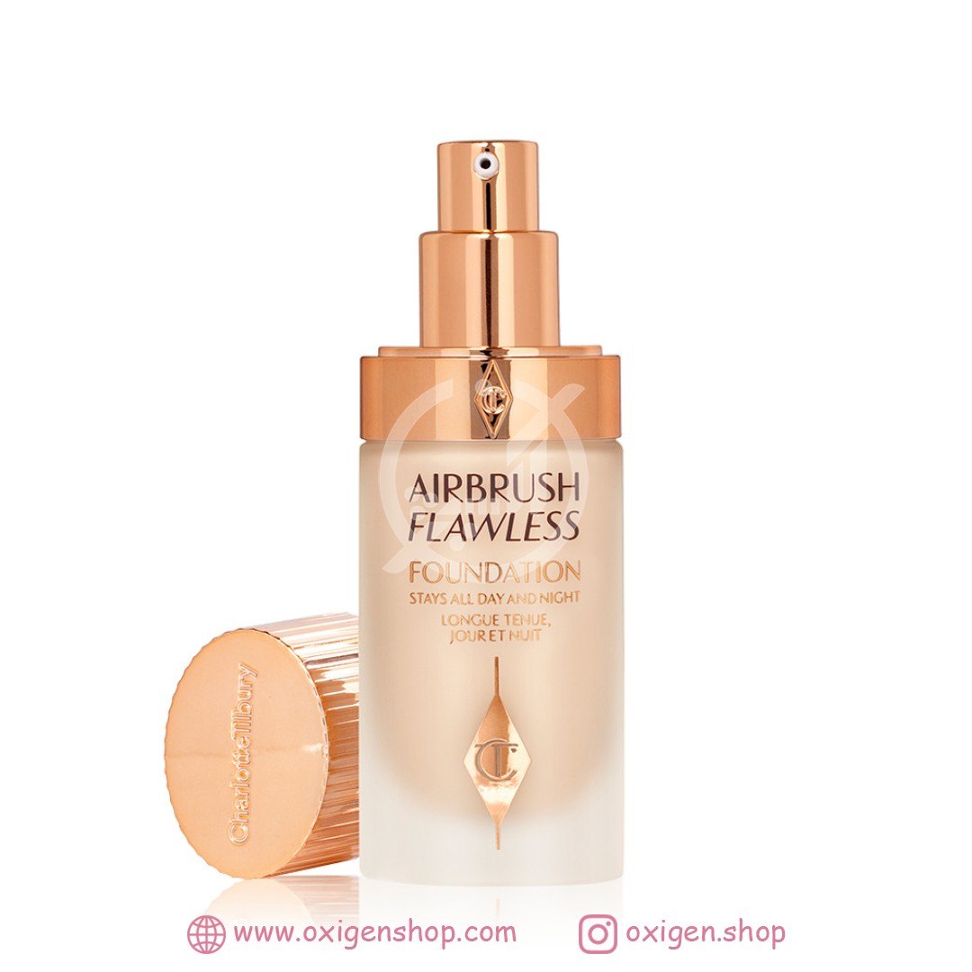 کرم پودر مایع شارلوت تیلبری مدل AIRBRUSH FLAWLESS