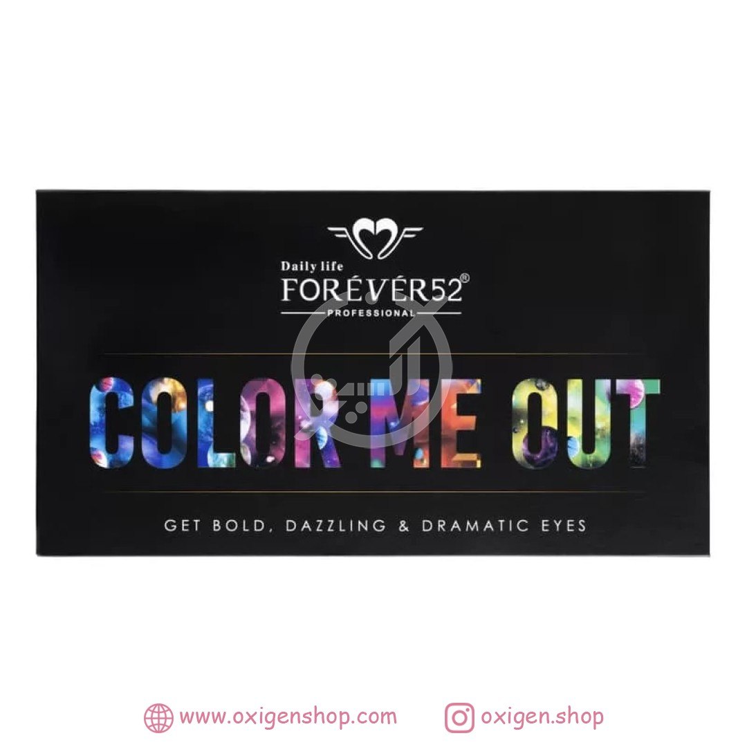 پالت سایه فوراور 52 مدل Color Me Out- CMO002 پالت سایه فوراور 52 مدل Color Me Out- CMO002