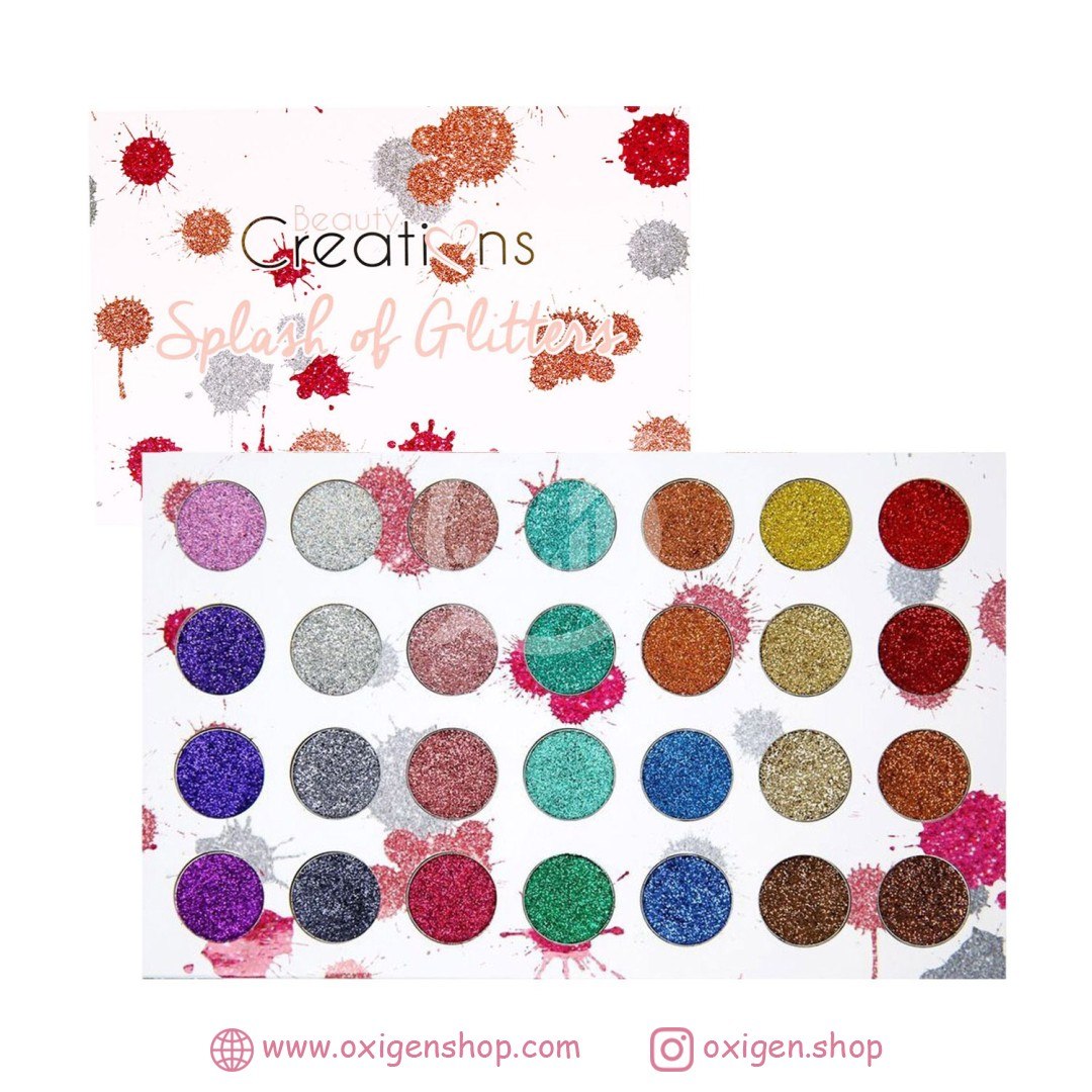 پالت گلیتر بیوتی کریشن مدل Splash Of Glitters 1 پالت گلیتر بیوتی کریشن مدل Splash Of Glitters 1