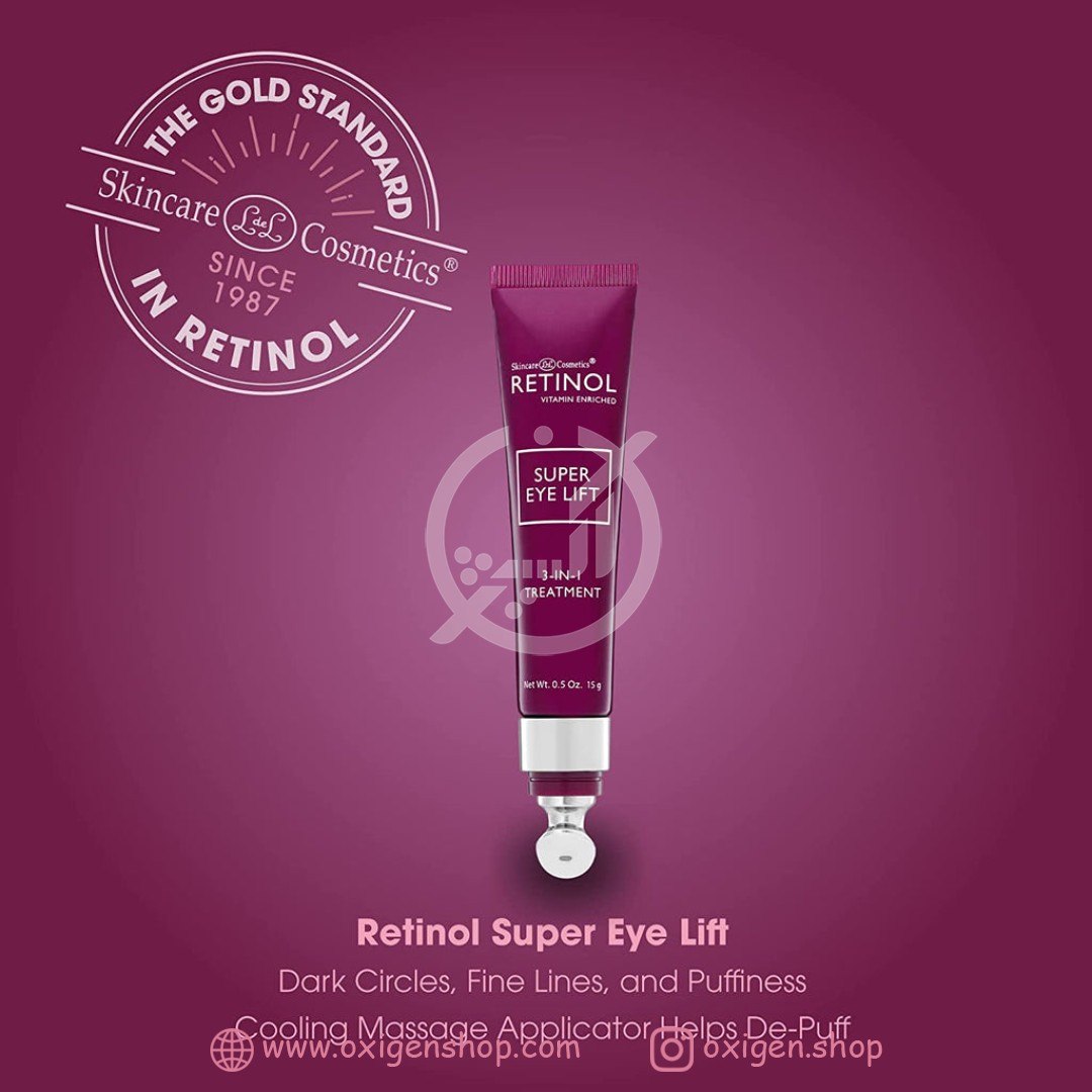 کرم دور چشم 3 در 1 رتینول مدل Super Eye Lift کرم دور چشم 3 در 1 رتینول مدل Super Eye Lift