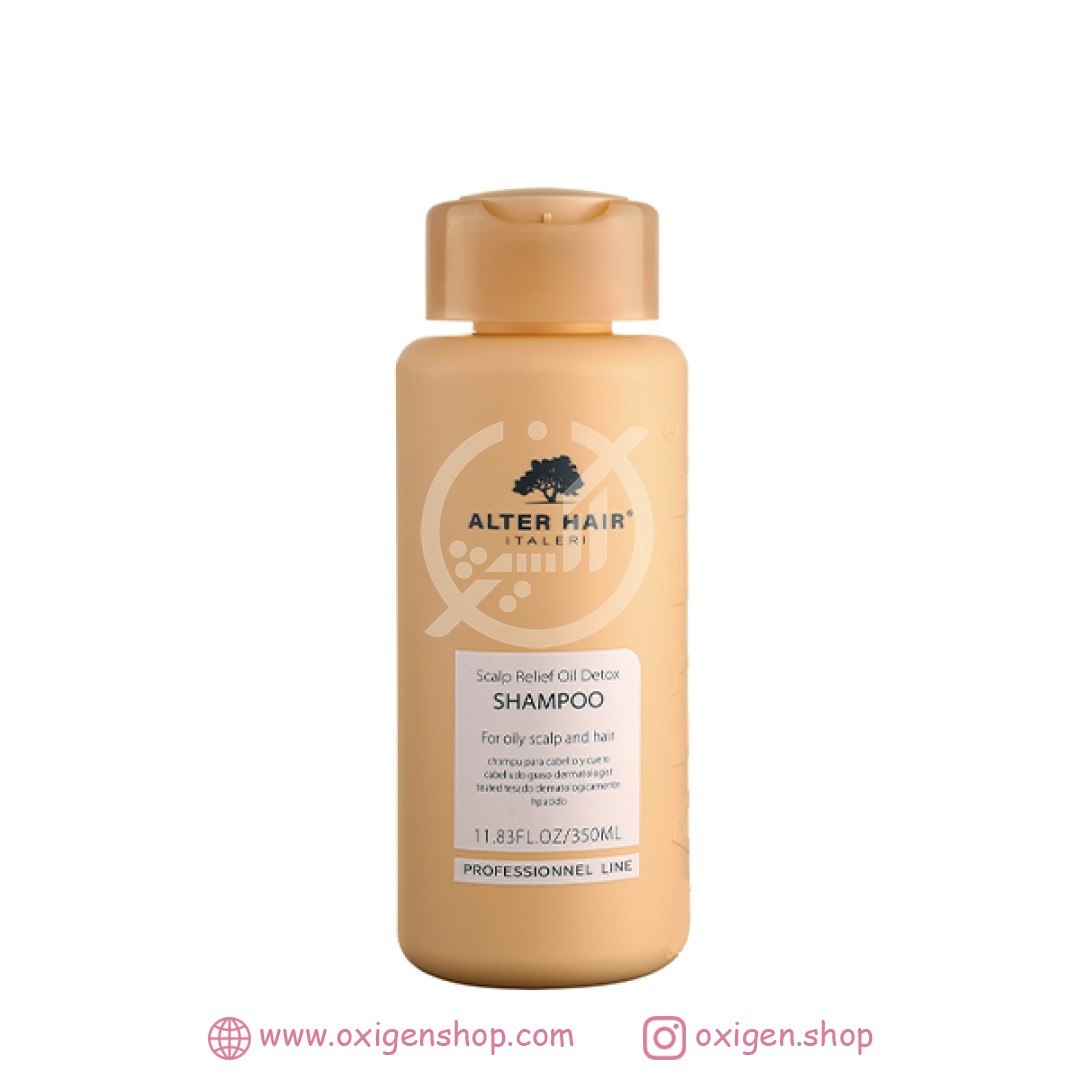 شامپو کنترل چربی آلترهیر مدل Scalp Relief Oil Detox