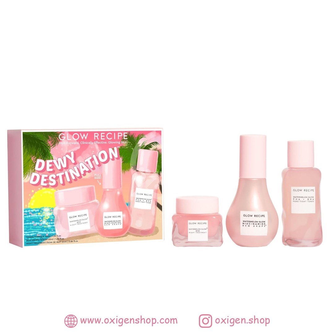 ست مراقبت از پوست گلورسپی مدل DEWY DESTINATION