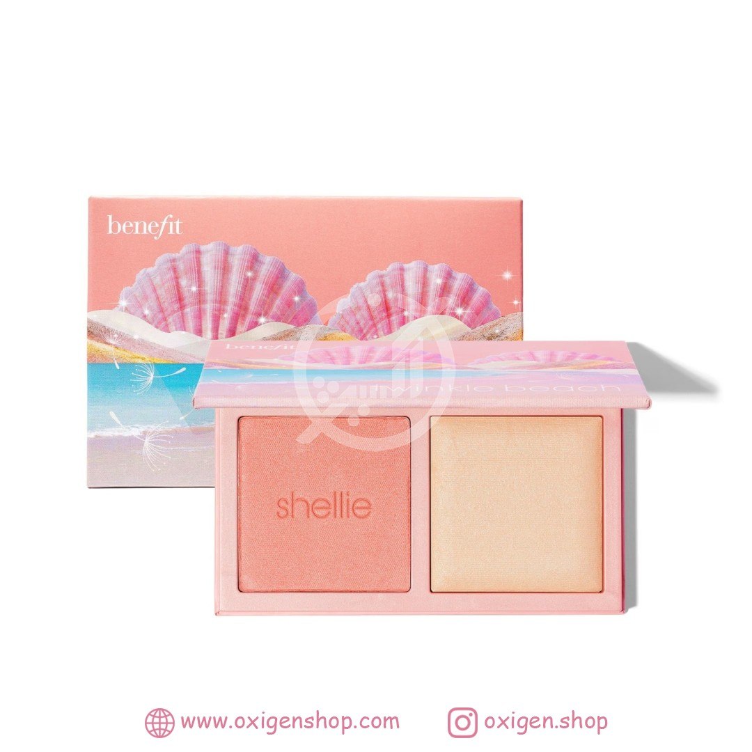 پالت هایلایتر و رژگونه بنفیت مدل Twinkle Beach پالت هایلایتر و رژگونه بنفیت مدل Twinkle Beach
