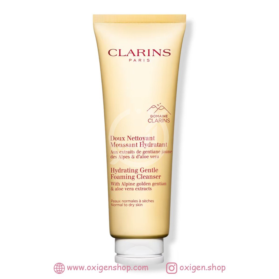 شوینده صورت کلارنس مدل Hydrating Gentle شوینده صورت کلارنس مدل Hydrating Gentle