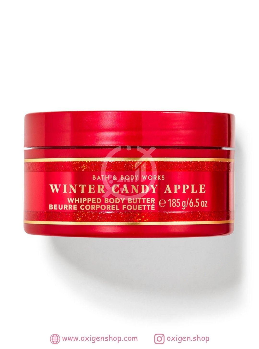 کره بدن بث اند بادی ورکز مدل Winter Candy Apple کره بدن بث اند بادی ورکز مدل Winter Candy Apple