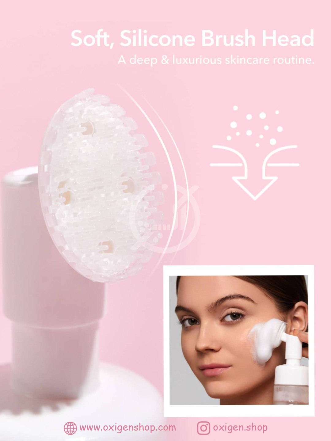 فوم شوینده صورت شیگلم مدل Baby Pink
