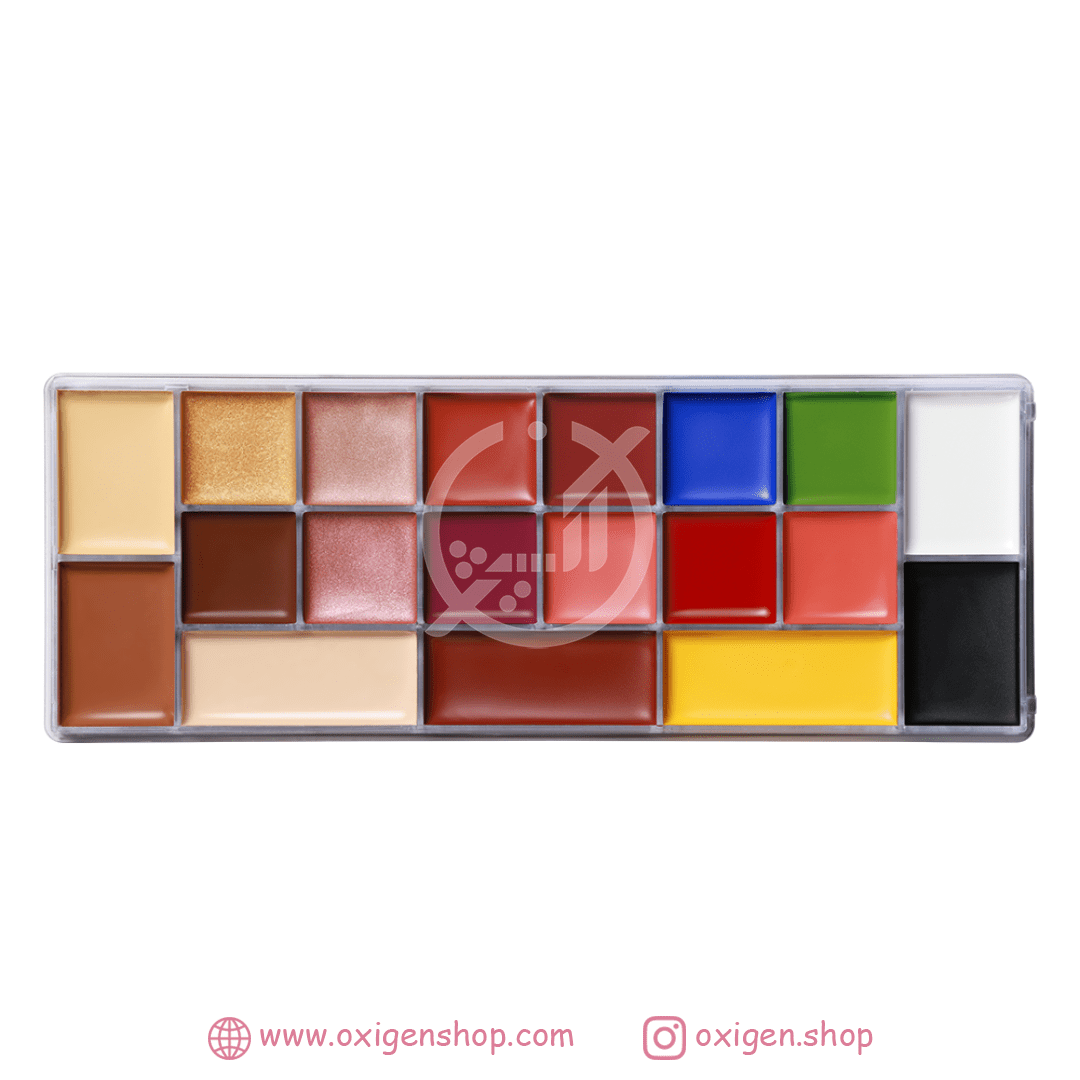 پالت رنگدانه 19 رنگ فوراور 52 مدل colortiste
