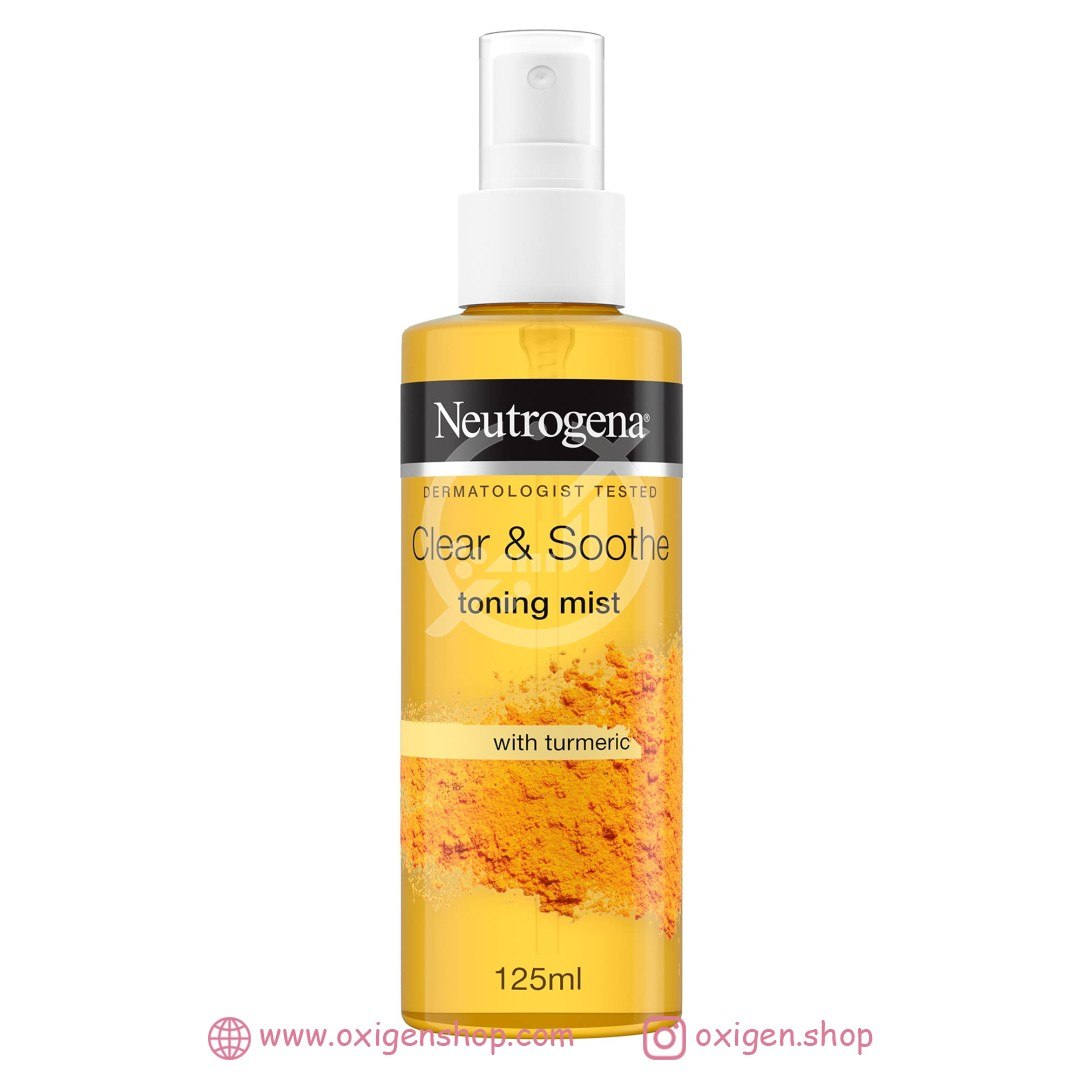 تونر زردچوبه نوتروژینا مدل Soothing Clear