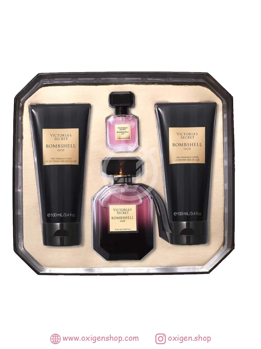 ست خوشبو کننده ویکتوریا سکرت مدل Bombshell oud Medium