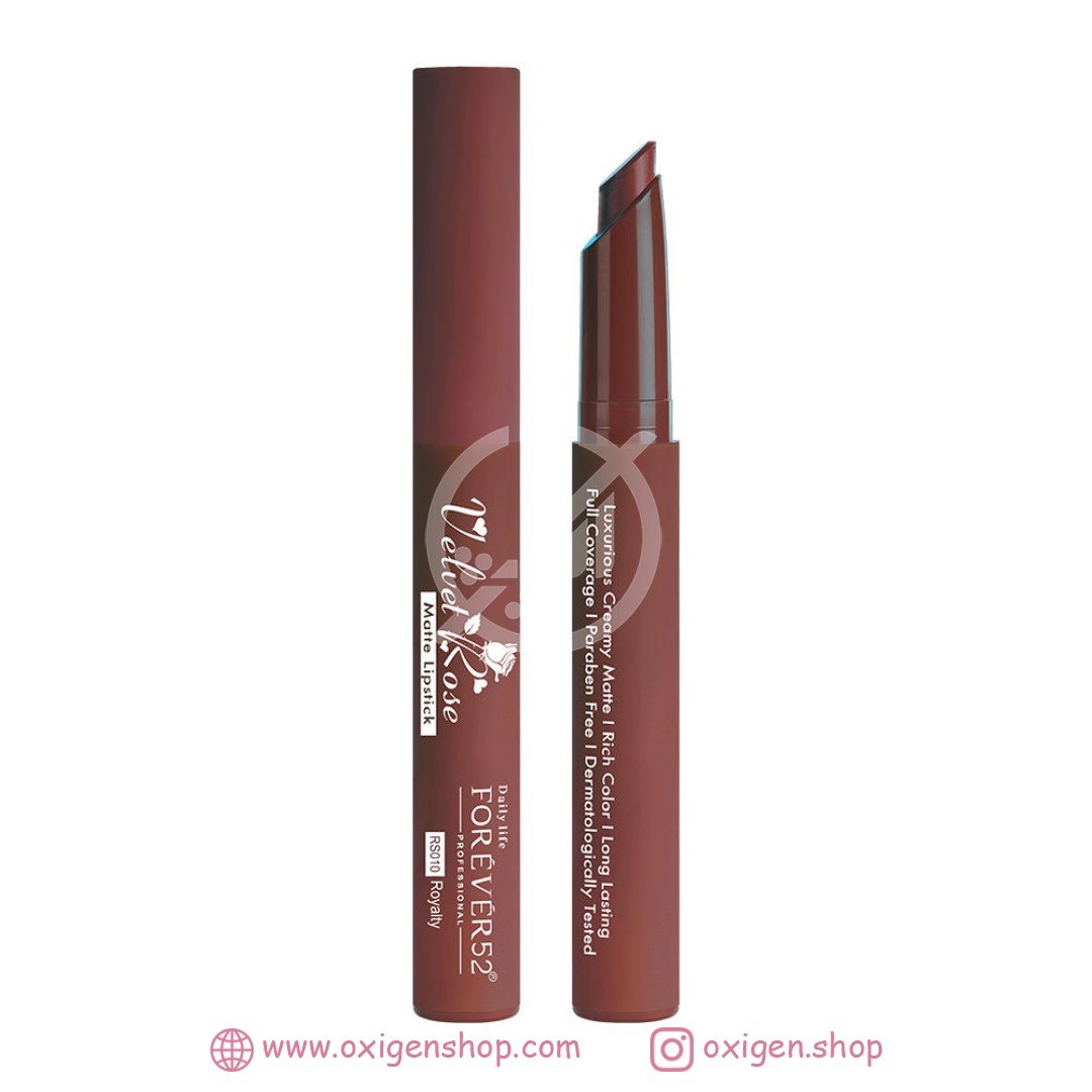 رژلب مات فوراور 52 مدل velvet rose
