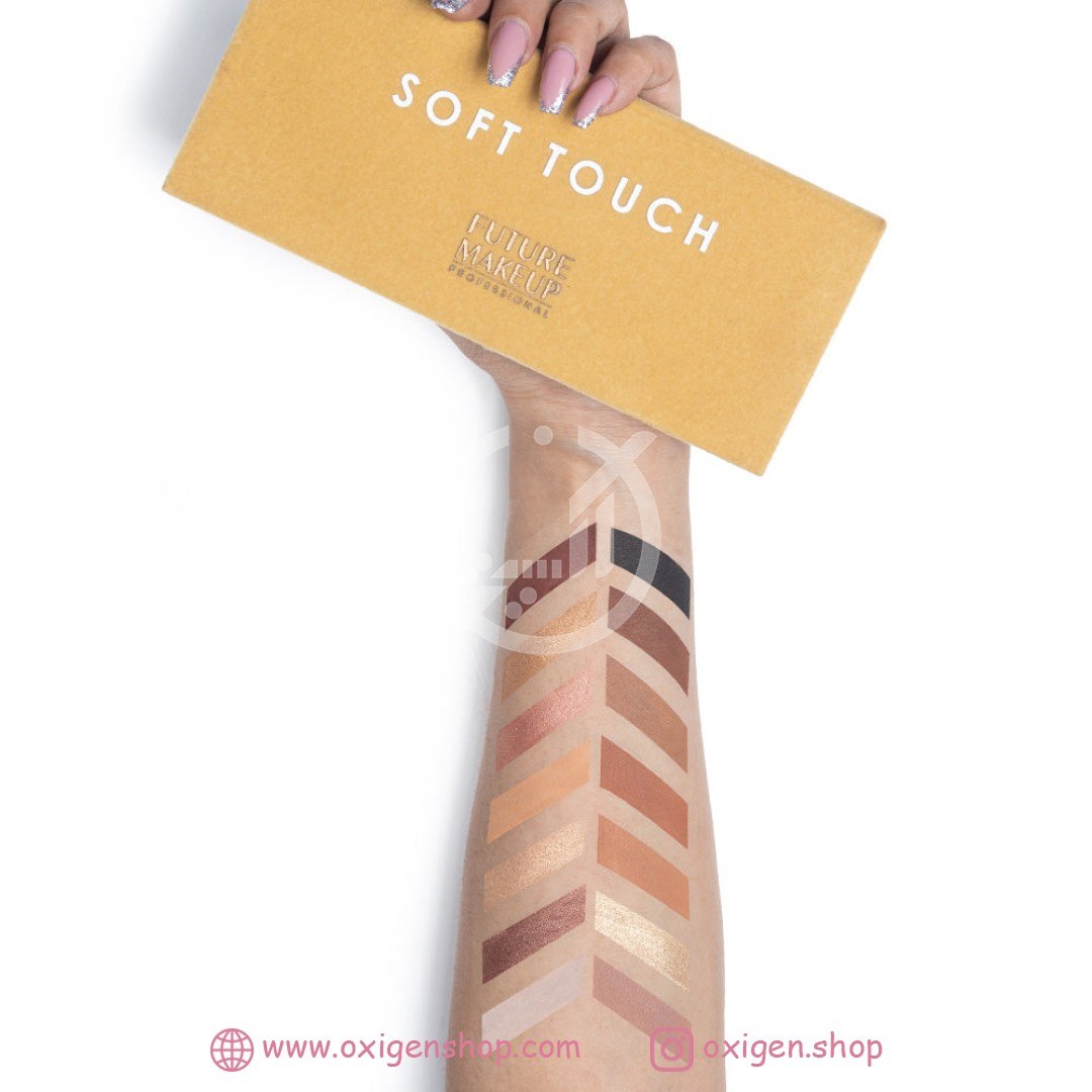 پالت سایه چشم فیوچر میکاپ مدل Soft Touch پالت سایه چشم فیوچر میکاپ مدل Soft Touch
