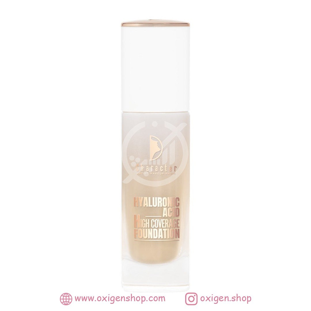 کرم پودر فول کاور کاراکتر مدل Hyaluronic Acid
