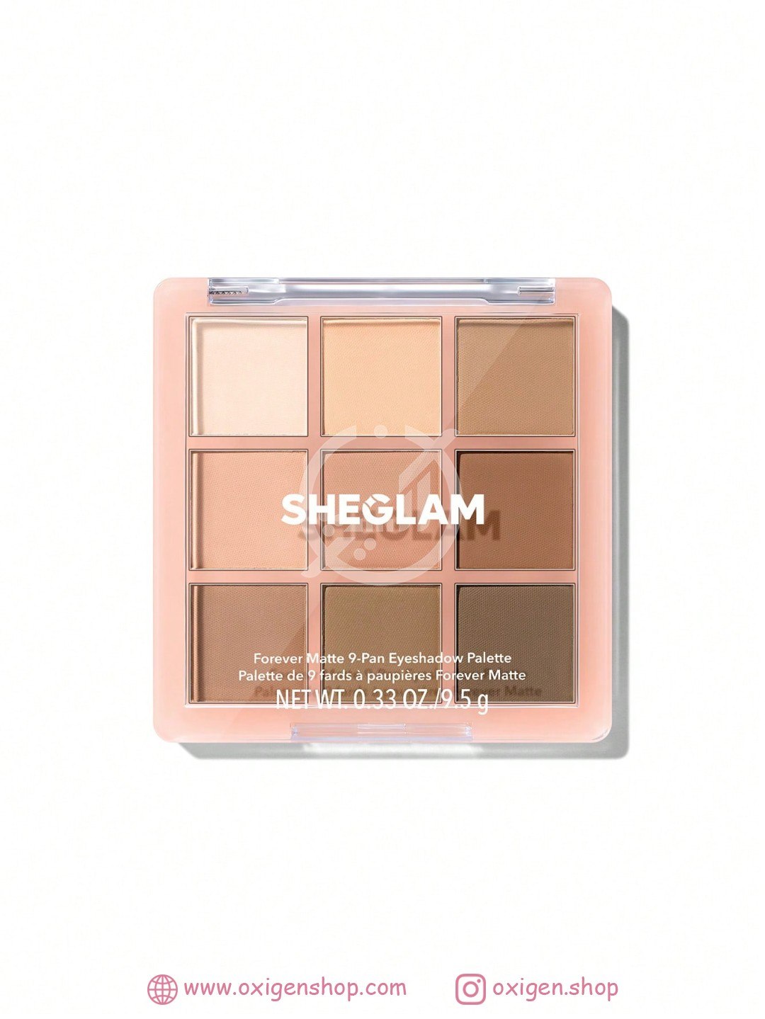 پالت سایه 9 رنگ شیگلم مدل Forever Matte