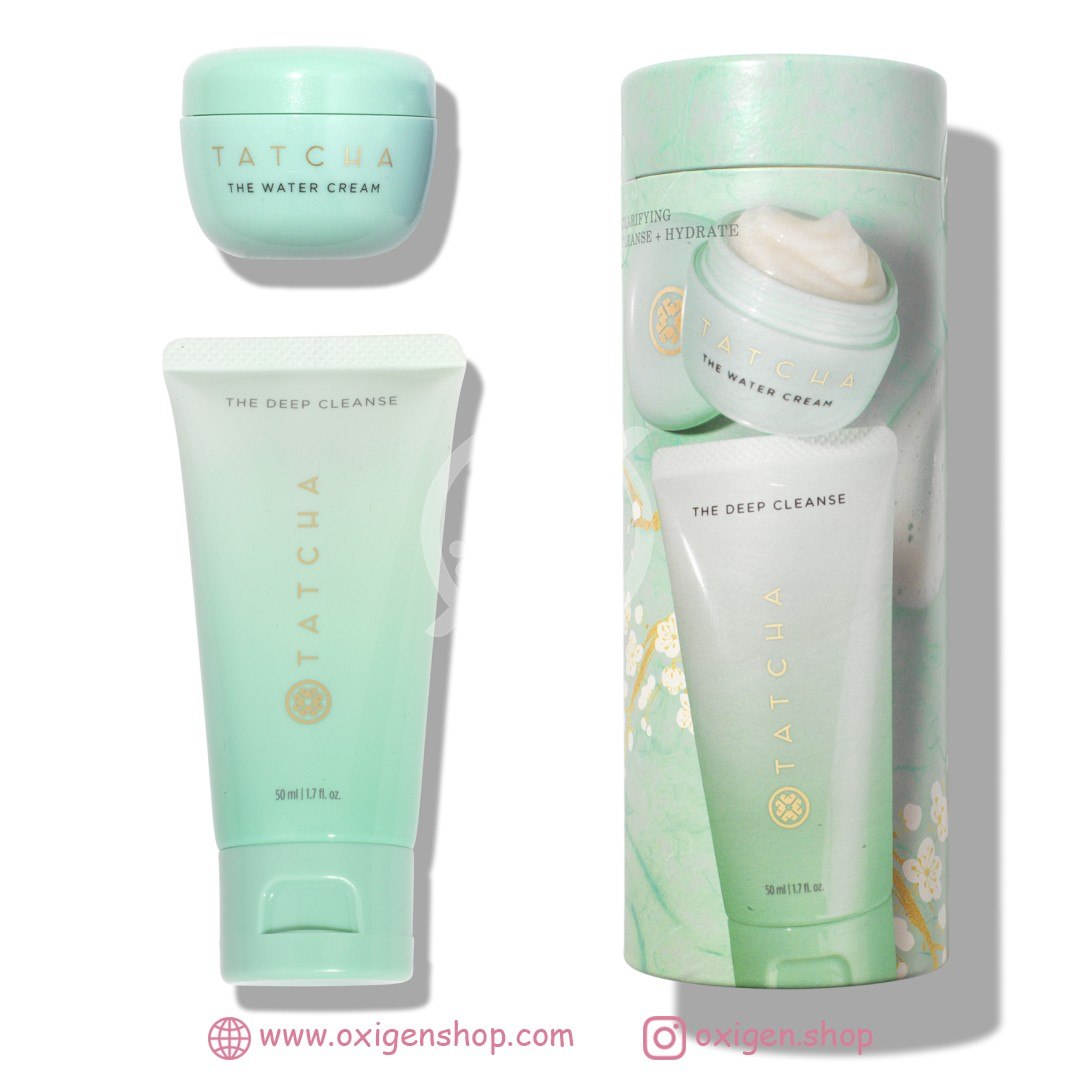 ست مراقبت از پوست تاچا مدل Clarifying Cleanse + Hydrate