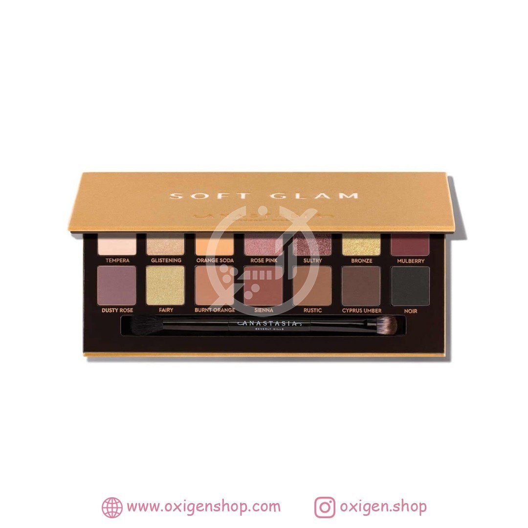 پالت سایه چشم آناستازیا بورلی هیلز مدل Soft Glam