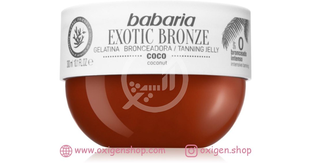 ژل برنزه کننده باباریا مدل Exotic