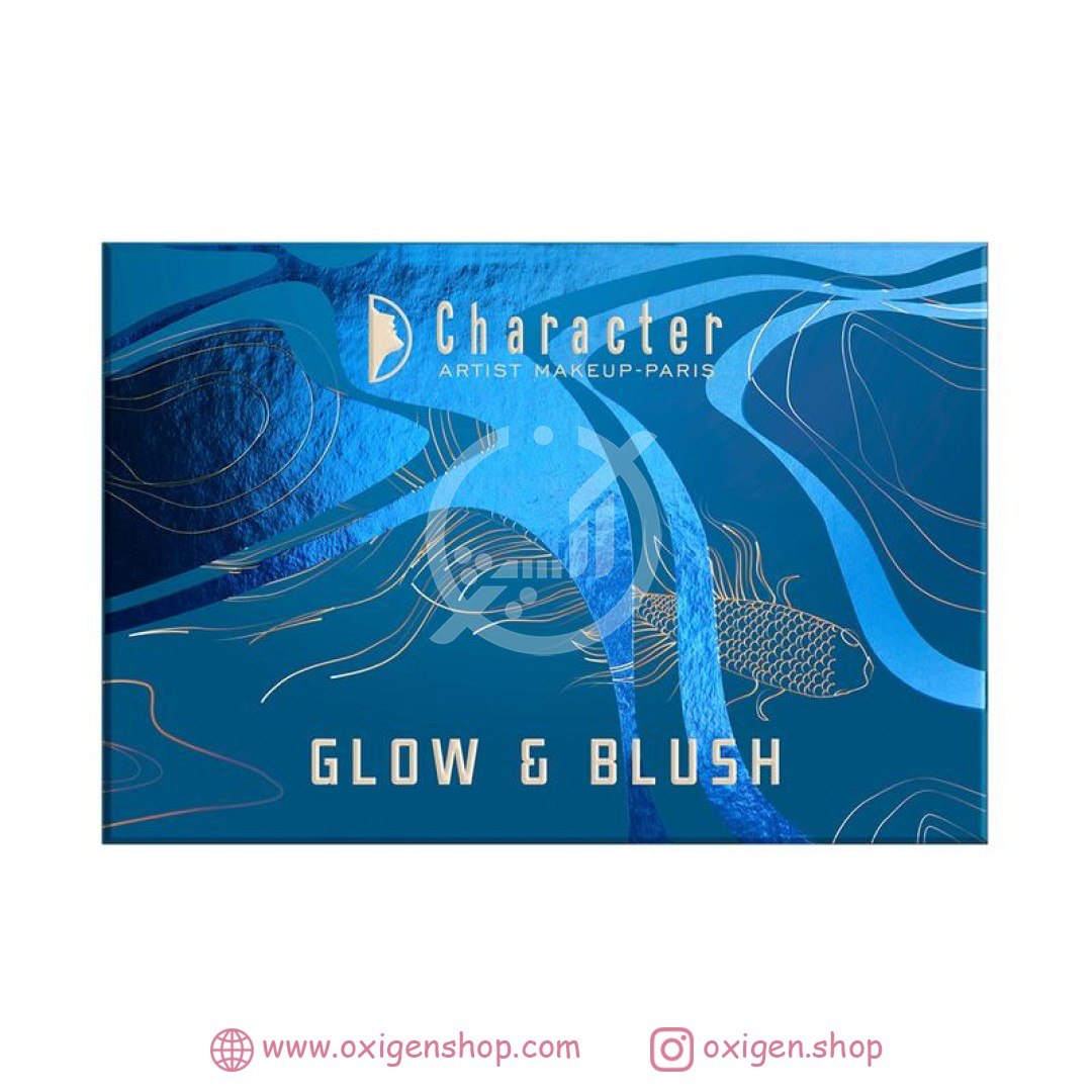 پالت رژگونه و هایلایتر کارکتر رنگ CBH003 پالت رژگونه و هایلایتر کارکتر رنگ CBH003