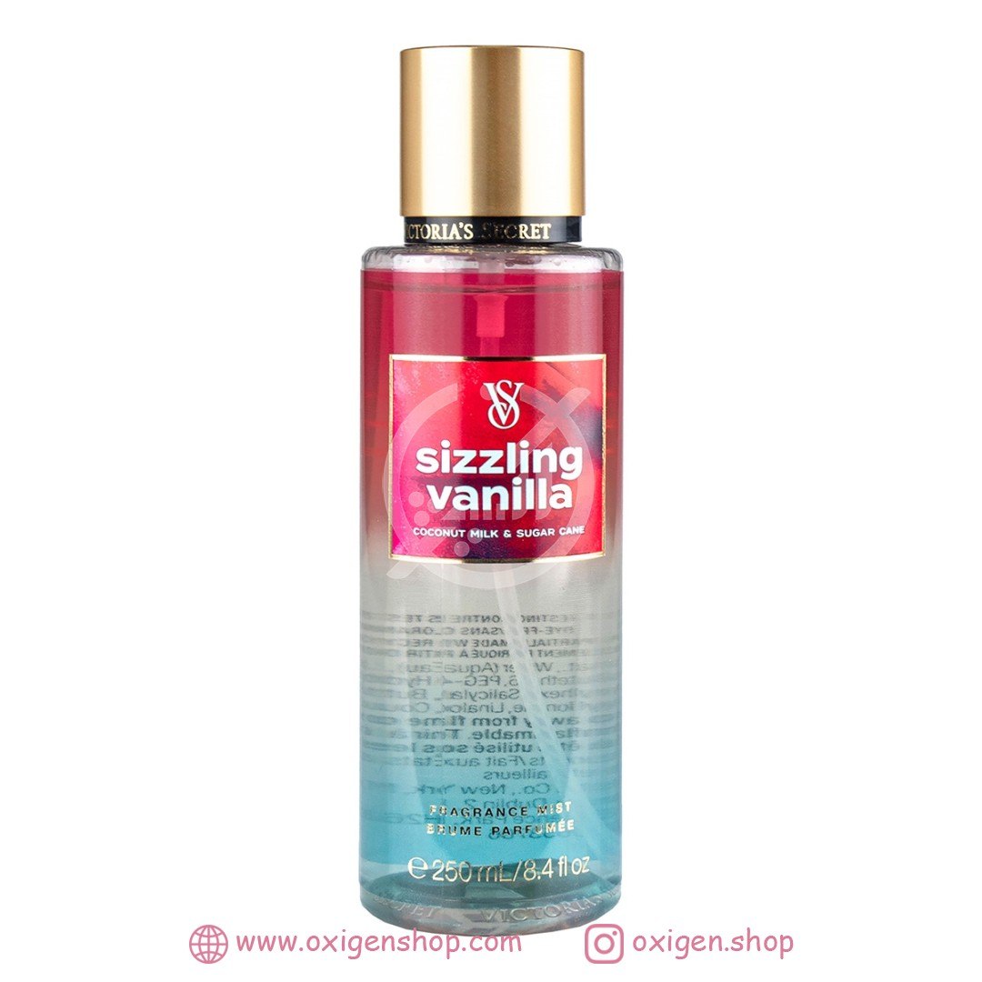 بادی میست/اسپری خوشبوکننده بدن ویکتوریا سکرت Sizzling Vanilla با رایحه وانیل