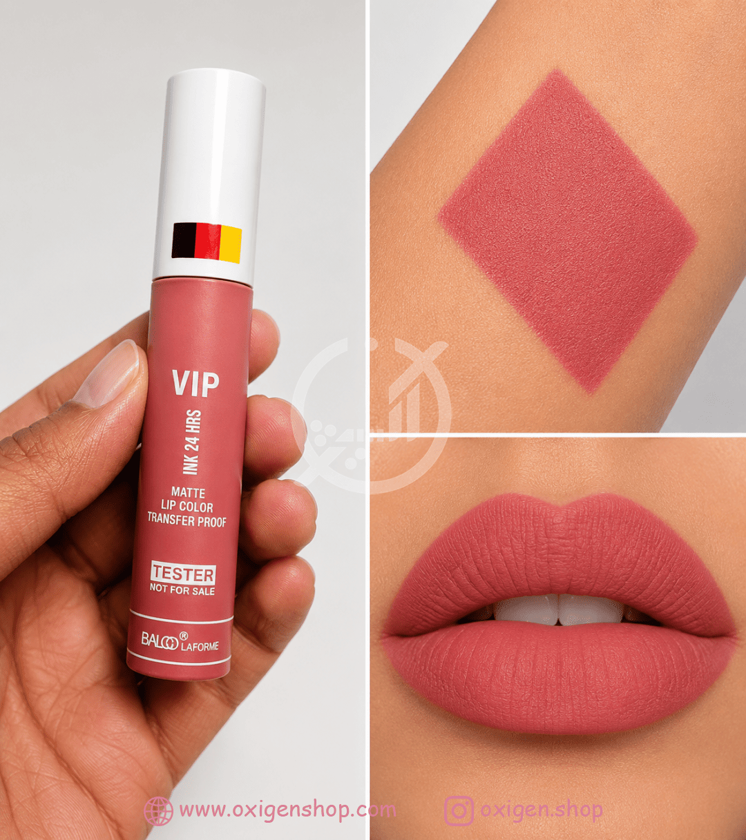 رژ لب مات VIP با ماندگاری 24 ساعته بالکو