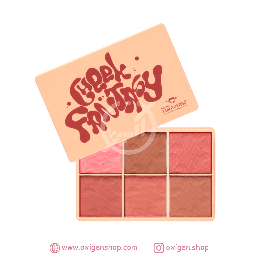 پالت رژگونه فوراور 52 مدل Cheek Fantasy پالت رژگونه فوراور 52 مدل Cheek Fantasy