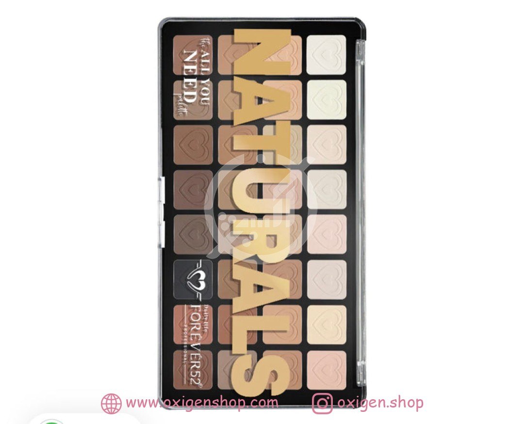 پالت سایه چشم فوراور 52 مدل Naturals-NTR007