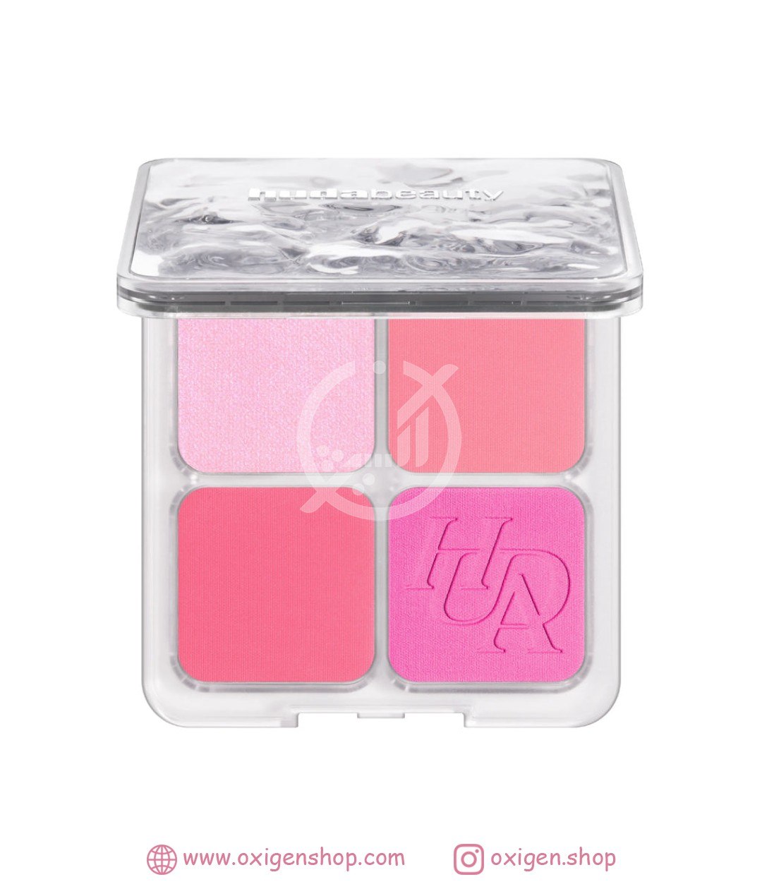 پالت رژگونه و هایلایتر هدی بیوتی مدل BLUSH FILTER BLURRING
