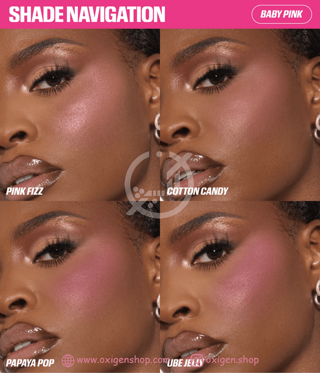 پالت رژگونه و هایلایتر هدی بیوتی مدل BLUSH FILTER BLURRING