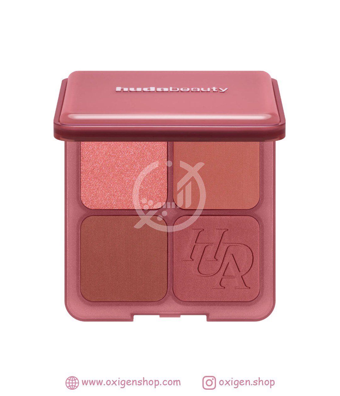 پالت رژگونه و هایلایتر هدی بیوتی مدل BLUSH FILTER BLURRING